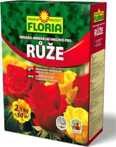 OM hnojivo FLORIA  růže  2,5kg   