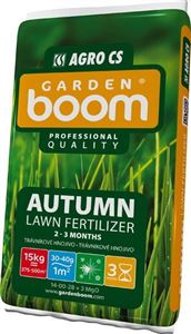 Trávníkové hnojivo GARDEN BOOM - Autumn 15 kg